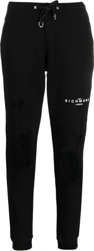 Logo-Print Detail Track Pants