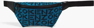 Jacquard-knit belt bag