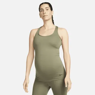 Nike Women's Dri-FIT (M) Tank Top (Maternity) in Green