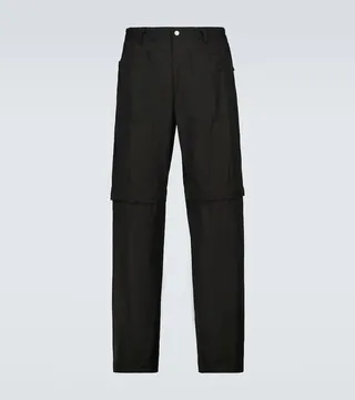 Convertible cotton sweatpants