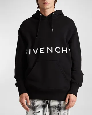 Men's Embossed Logo Hoodie