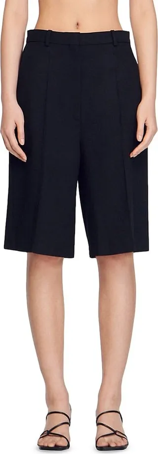 Straight-Leg Bermuda Shorts