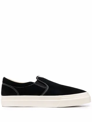Suede Slip-On Trainers