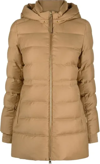 Hooded Padded Down Parka