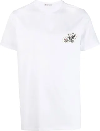 logo-patch T-shirt