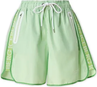 Iceberg Logo Detailed Drawstring Shorts