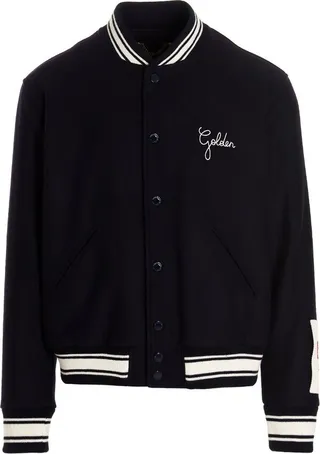 Golden Goose Deluxe Brand Long-Sleeved Bomber Jacket
