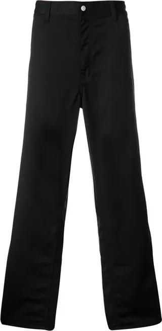 Logo Patch Wide-Leg Trousers