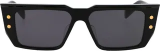 Balmain Eyewear Rectangular Frame Sunglasses