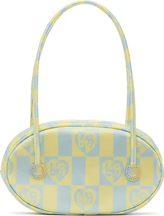 Marge Sherwood Yellow & Blue Egg Bag