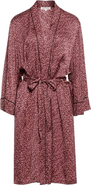 Dressing Gown Or Bathrobe Purple
