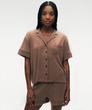 Women's Short Sleeve Pajama Set