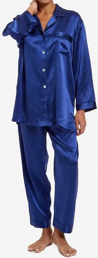 June Pajama Set in Navy