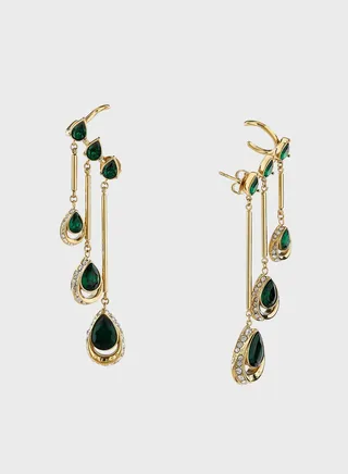 Drop Pendant Earrings