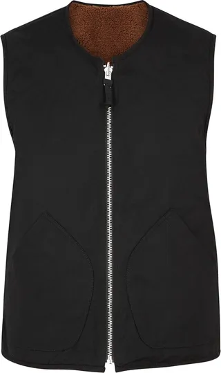 Ymc Wyatt Reversible Cotton Gilet