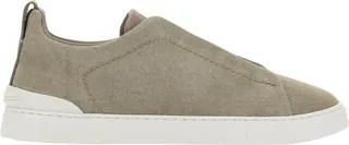 Z Zegna Low-Top Slip-On Sneakers