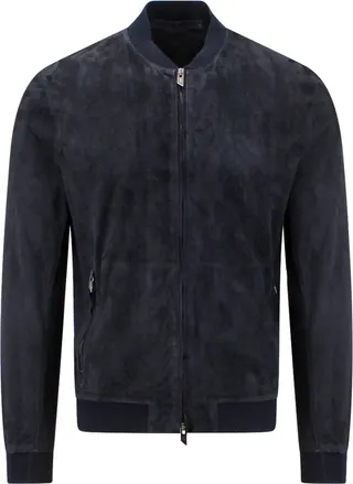 Unlined suede jacket