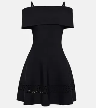 Vienne off-shoulder minidress