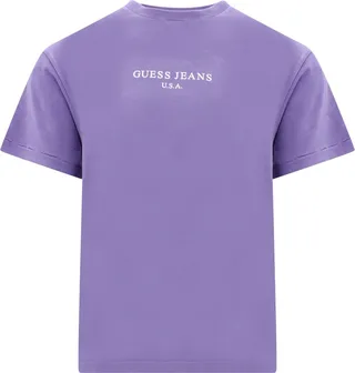 Cotton t-shirt with frontal logo