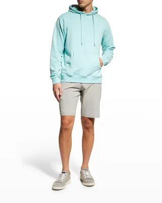 Men's Lava Wash Cotton-Stretch Hoodie