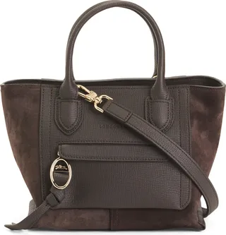 Made In France Leather Mailbox Tote