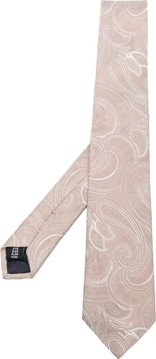 Paisley-Print Silk Tie