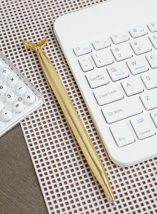 Gold Mermaid Pen