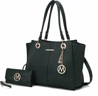 Ivy Vegan Leather Women’s Tote Handbag with wallet