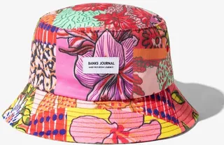 Banks Journal Hawaiiana Bucket Hat - Red