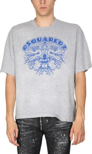 Dsquared2 Logo Print Crewneck T-Shirt