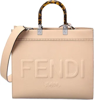 FENDI Sunshine Medium Leather Tote