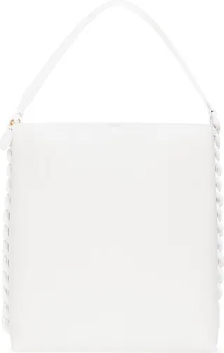 Stella McCartney Frayme Grainy Tote Bag