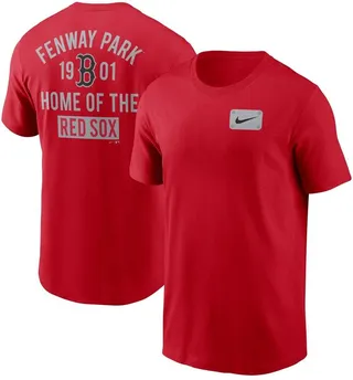 Men's Nike Red Boston Red Sox Fenway Park Local Team T-shirt