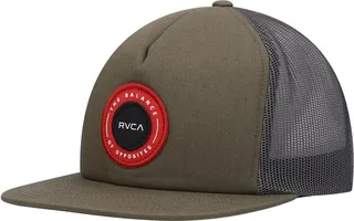 Men's Olive Centers Trucker Snapback Hat