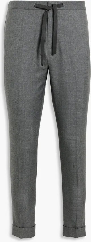 Joseph tapered wool drawstring pants