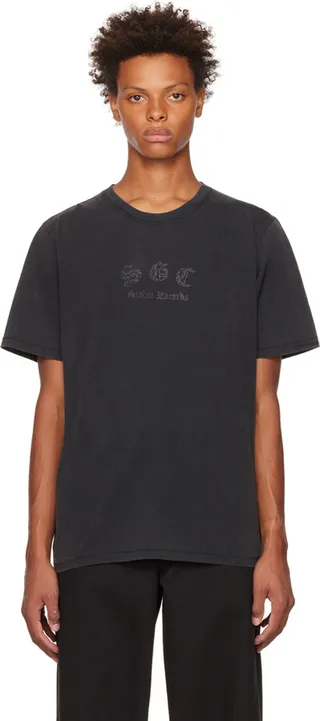 Stolen Girlfriends Club Black Stolen Records T-Shirt