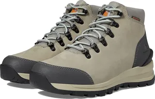 Carhartt Gilmore Waterproof 5 Soft Toe Hiker (Grey Nubuck) Women's Shoes