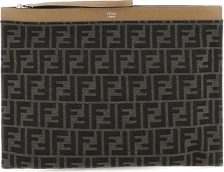 Fendi Large Ff Flat Pouch