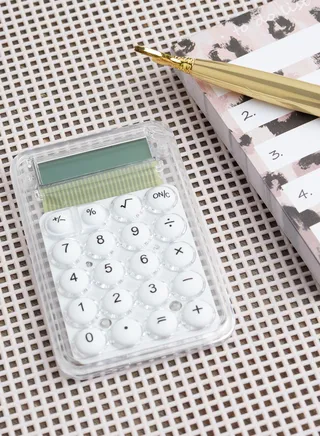 White Clear Calculator