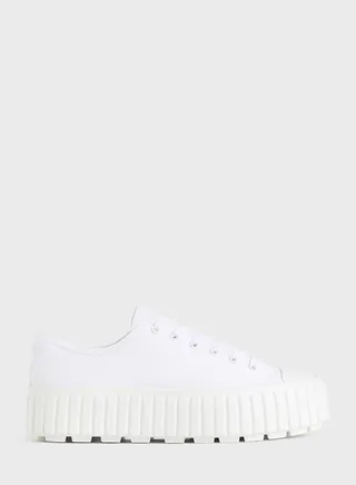 Lace Up Low Top Sneakers