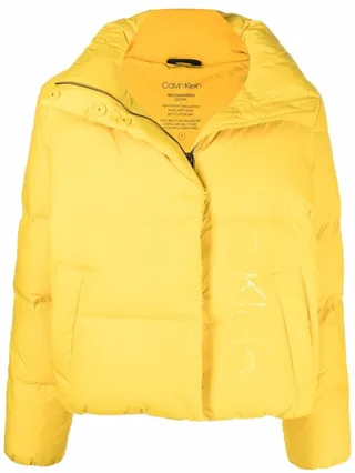 Quilted-Finish Puffer Jacket