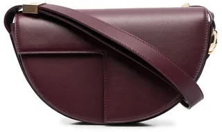Panelled Calf-Leather Shoulder Bag