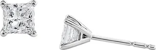 14K White Gold & 1 TCW Lab-Grown Diamond Stud Earrings