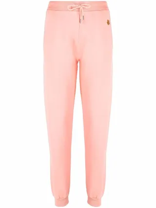 Tiger-Patch Cotton Joggers