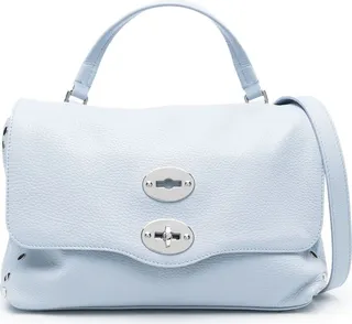 Daily leather tote bag