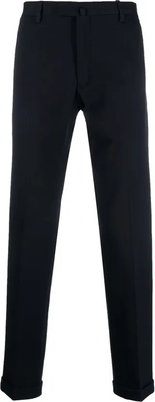 Turn-Up Tapered Trousers