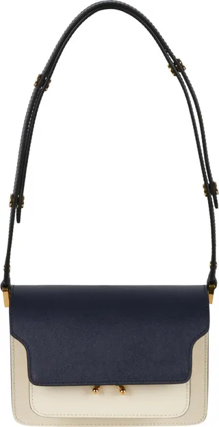 Flap Lock Shoulder Bag