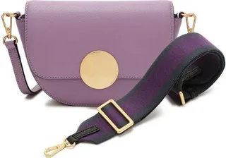 Oryany Lottie Saddle Crossbody - Purple