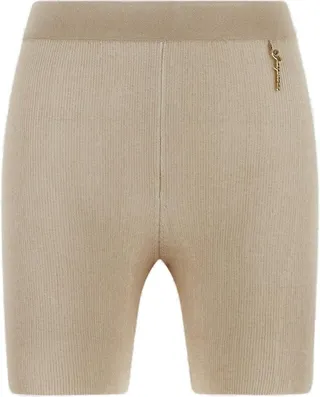Jacquemus Charm Logo Knit Shorts