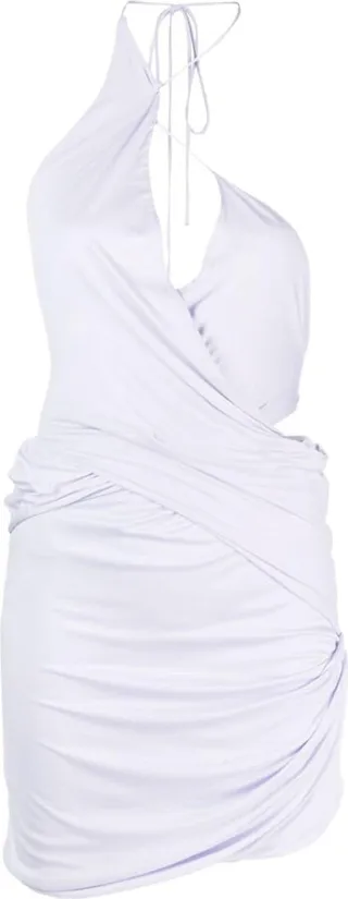 Cut-Out Asymmetric Minidress